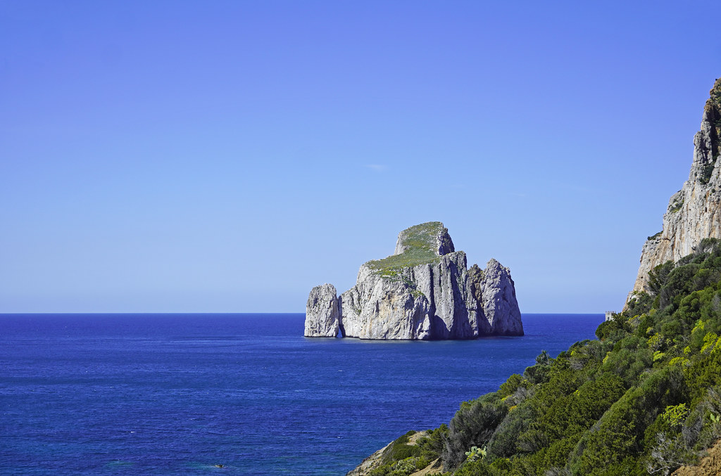 Porto Flavia Cliff Harbor